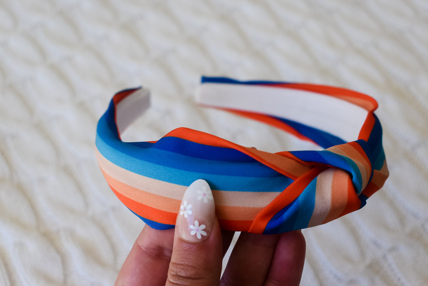 Rainbow hard headband