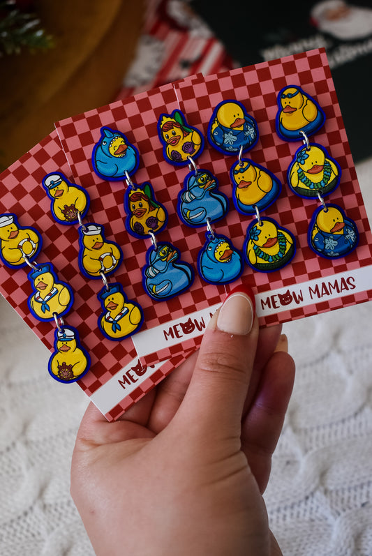 Cruise ducks earrings