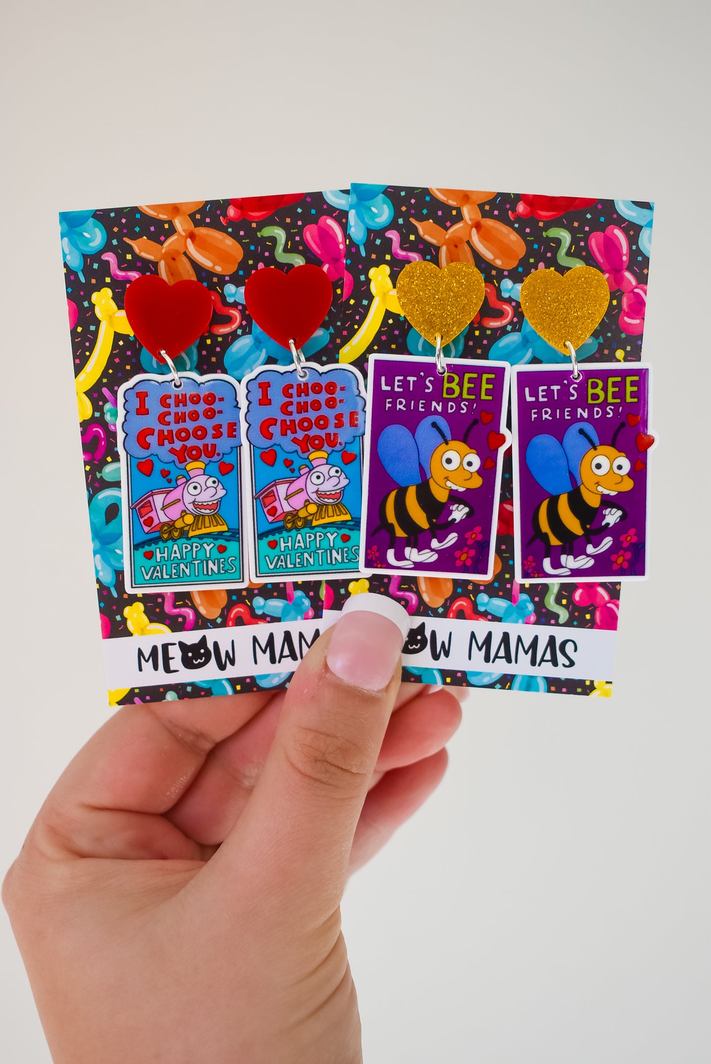 Lets bee friends dangle earrings