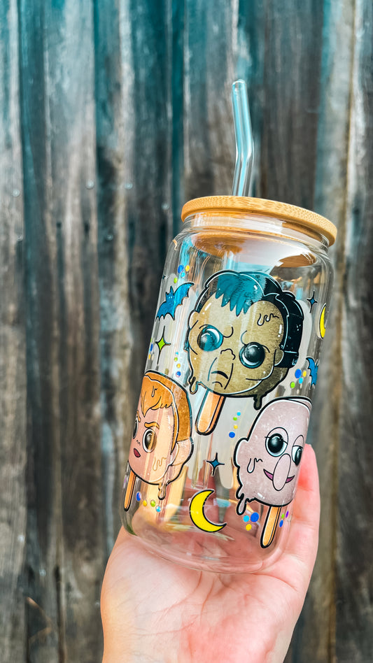 Popsicle Addams family cup