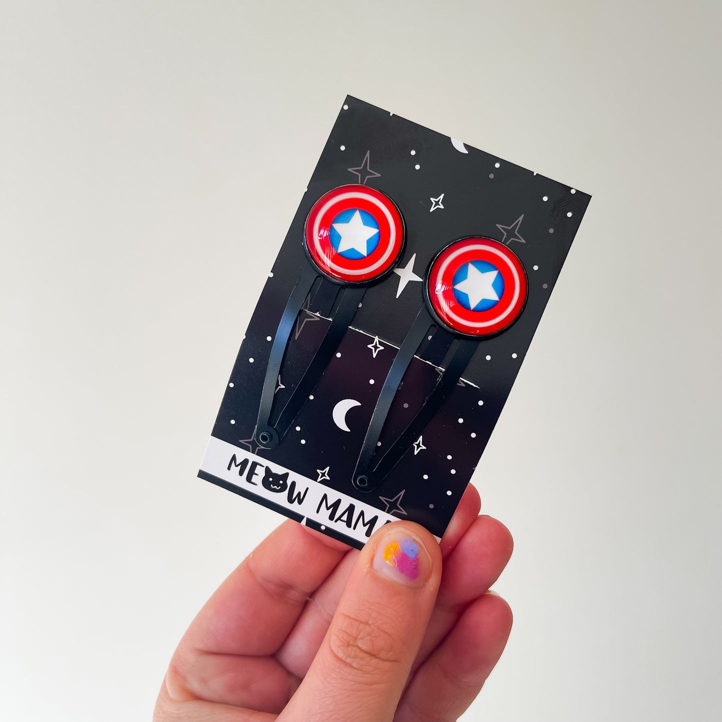 Captain america snap clip set