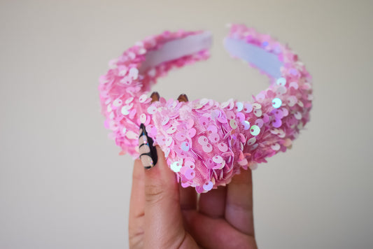 Sequin headband in colour Glinda