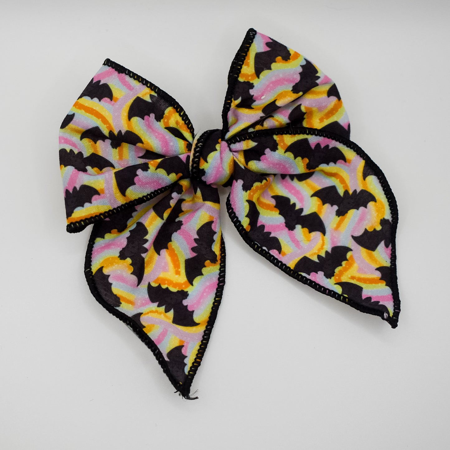 Pastel bats mini whimsical sailor bow