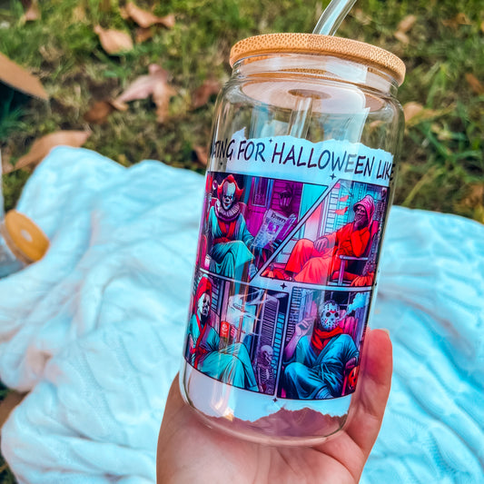 Waiting for halloween cup