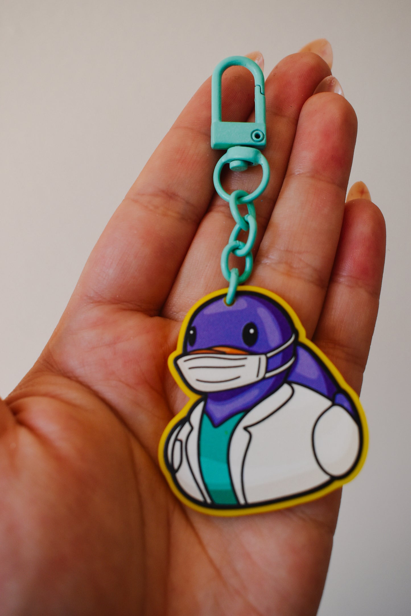 General Quack-titioner keychain