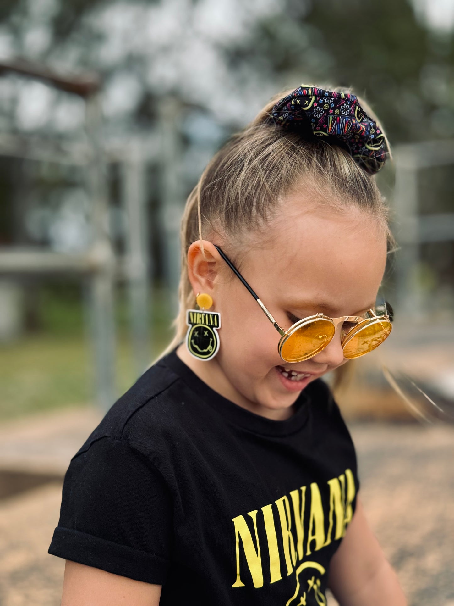 Nirvana scrunchie