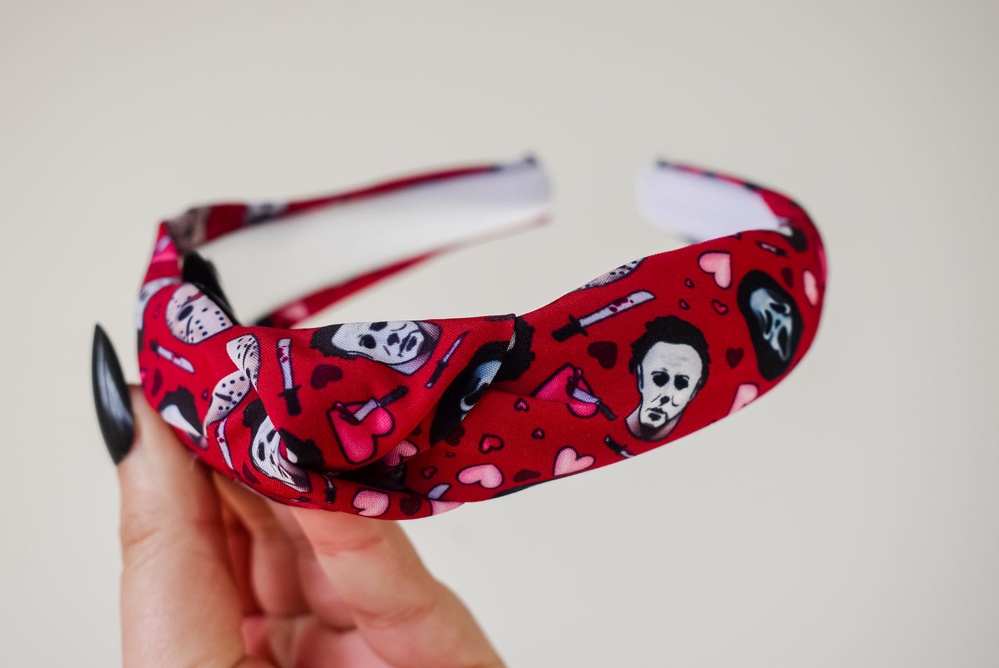 Real men chase you Top Knot hard headband