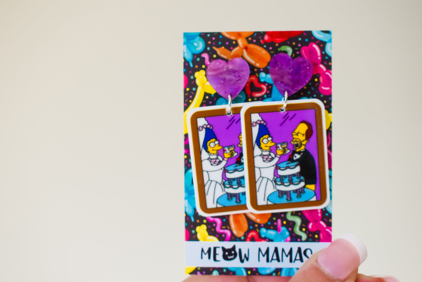 Wedding stock photo dangle earrings