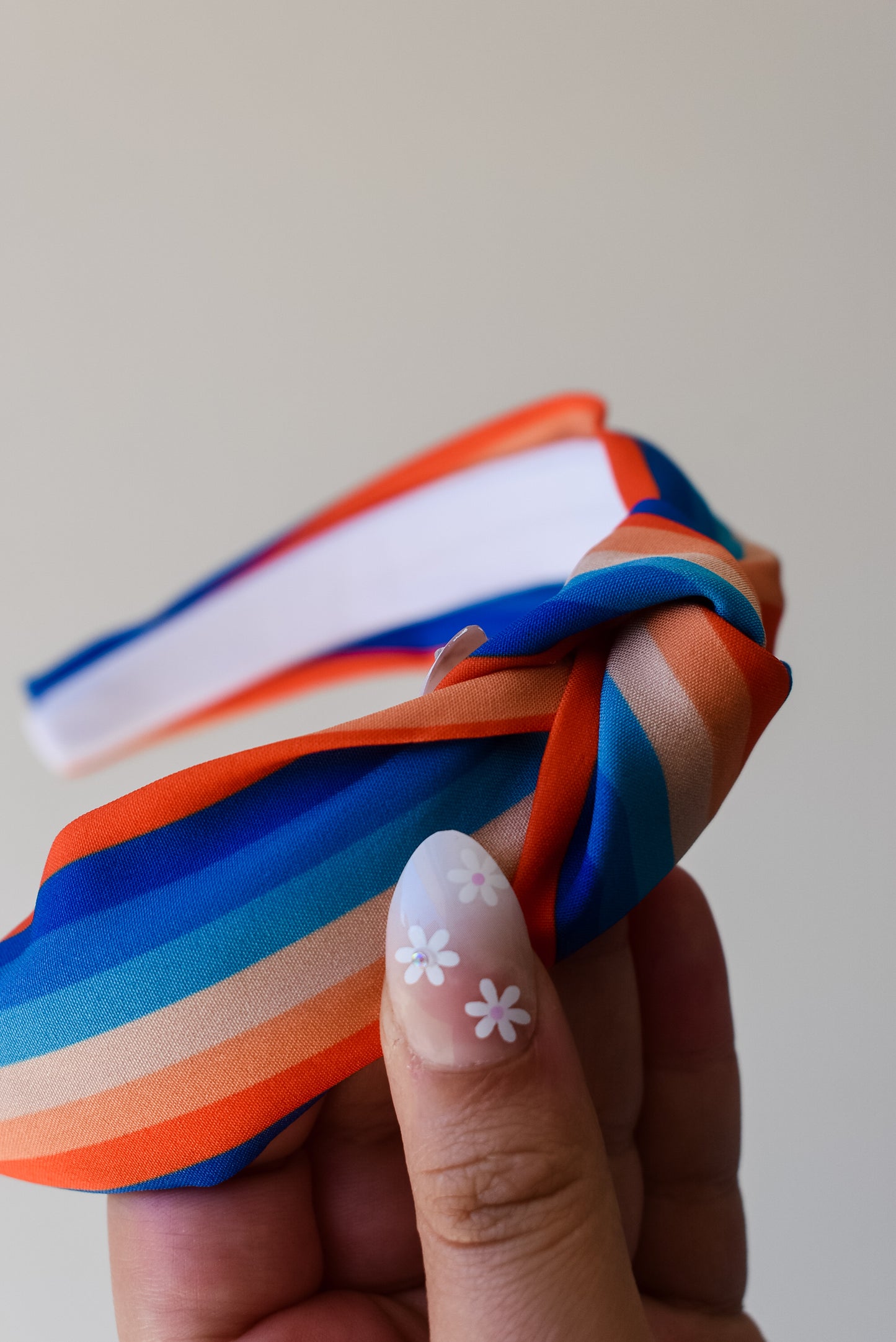 Rainbow hard headband