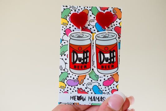 Duff dangle earrings