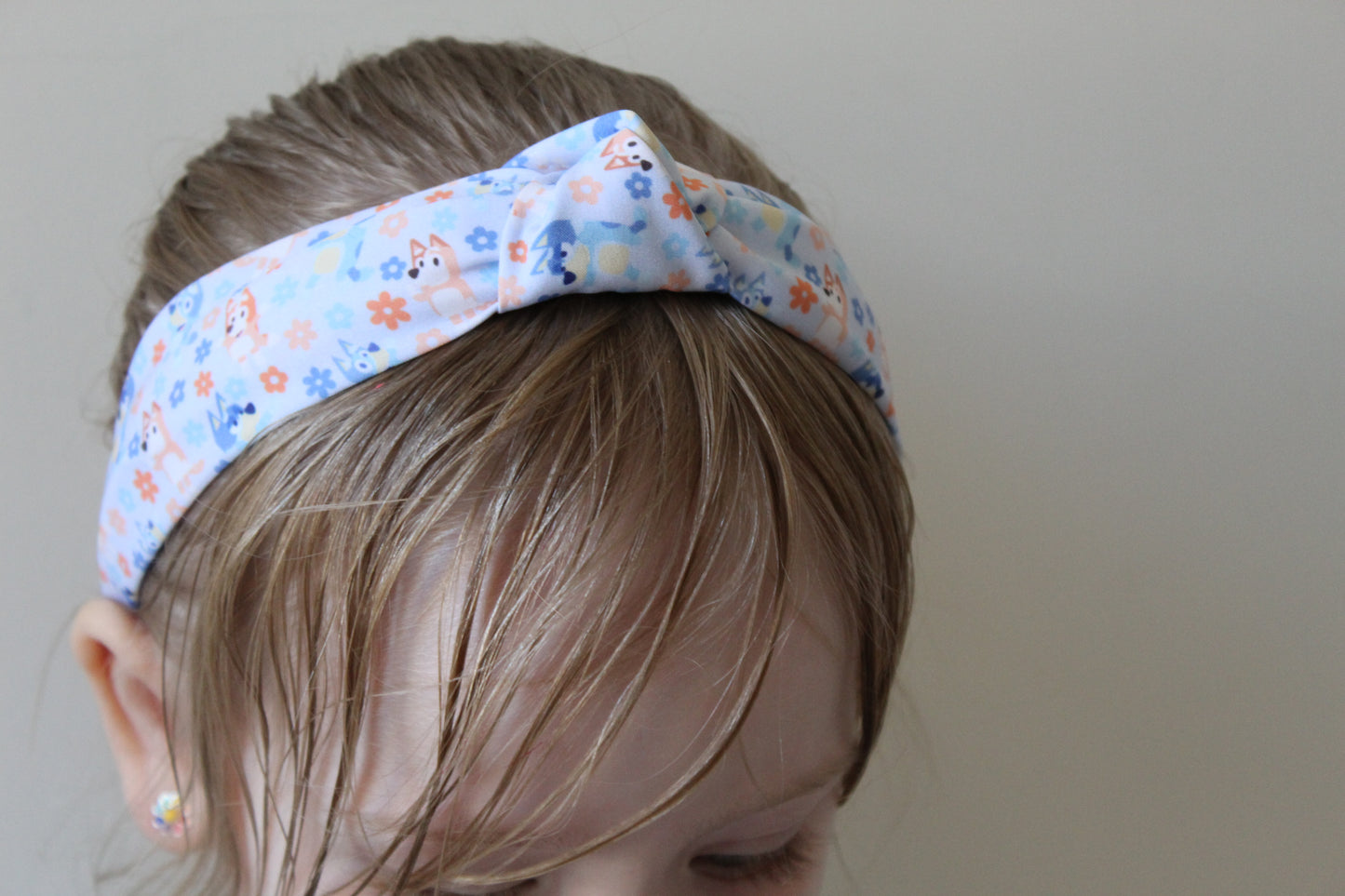 Pastel Daisy Heeler mashup hard headband