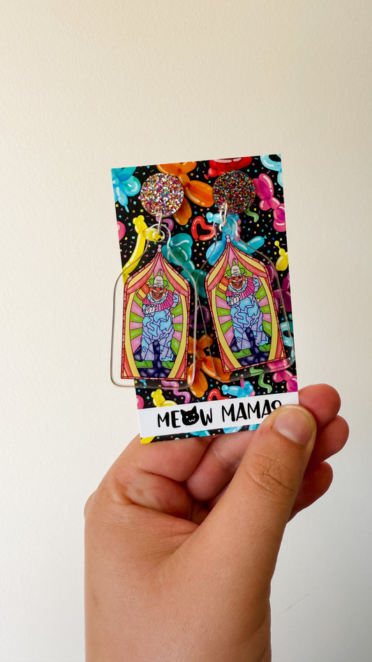 Killer klowns acrylic dangles JUMBO