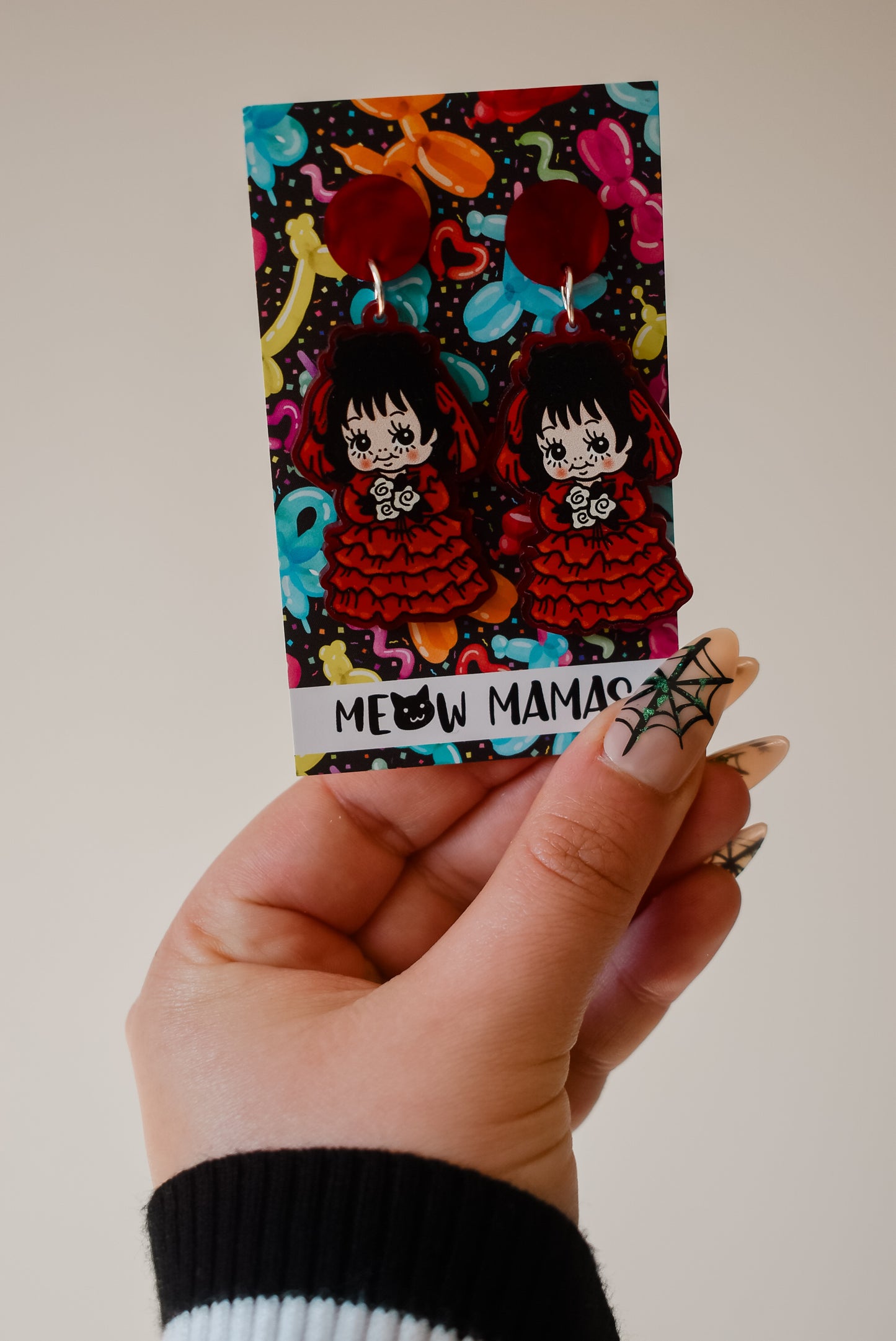 Lydia Acrylic earrings