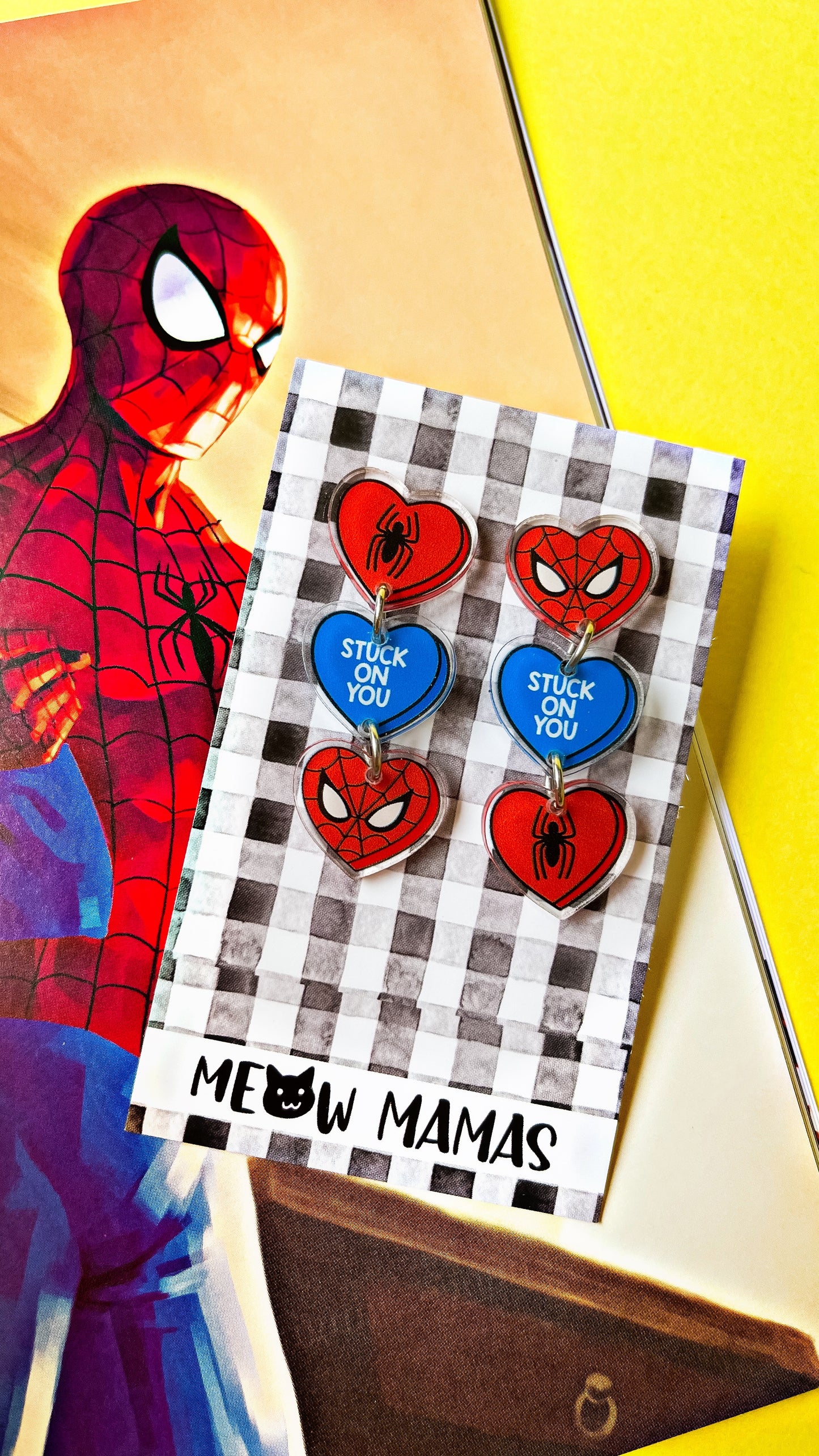 Stuck on you dangles