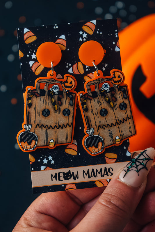 Check your candy Acrylic earrings