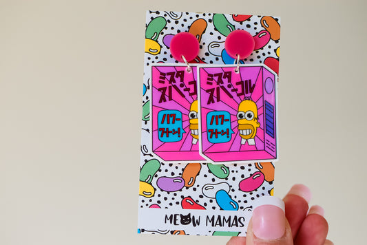 Disrespectful to dirt dangle earrings