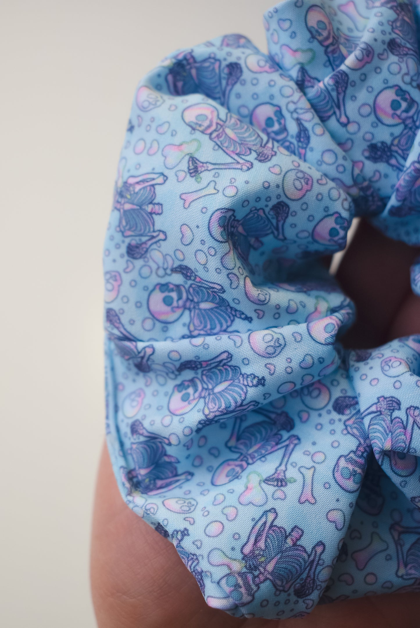 Bubble Skelly scrunchies