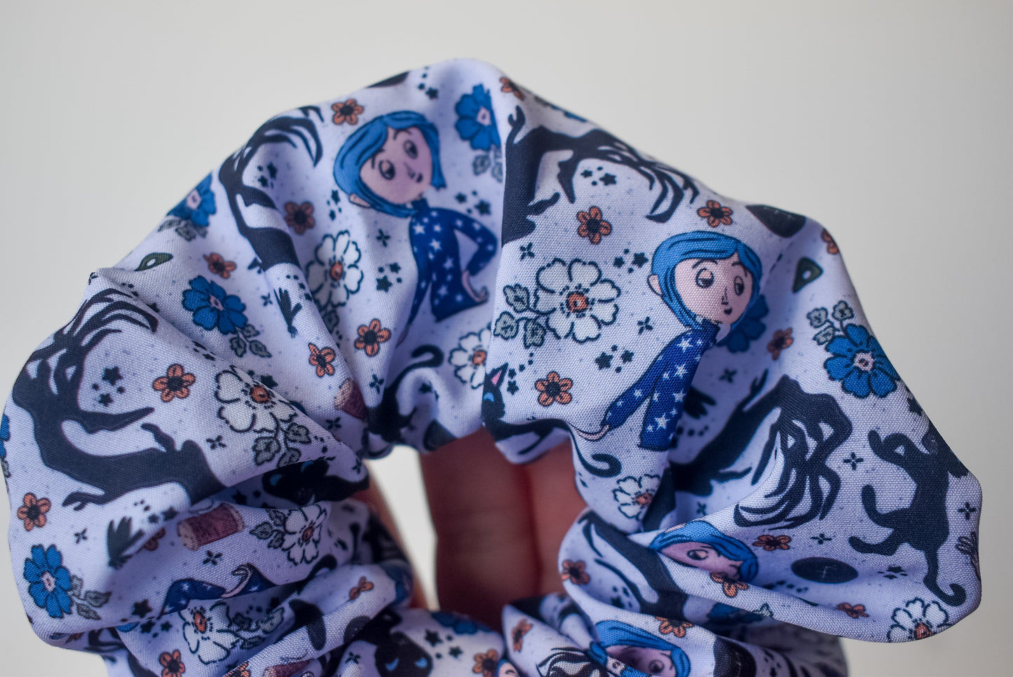 Coraline quote scrunchie