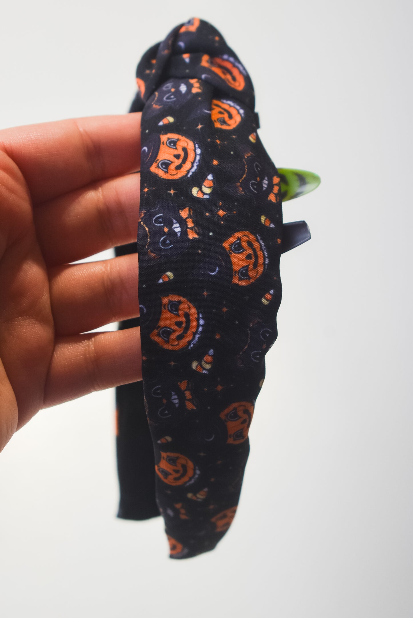 Classic halloween Top Knot hard headband