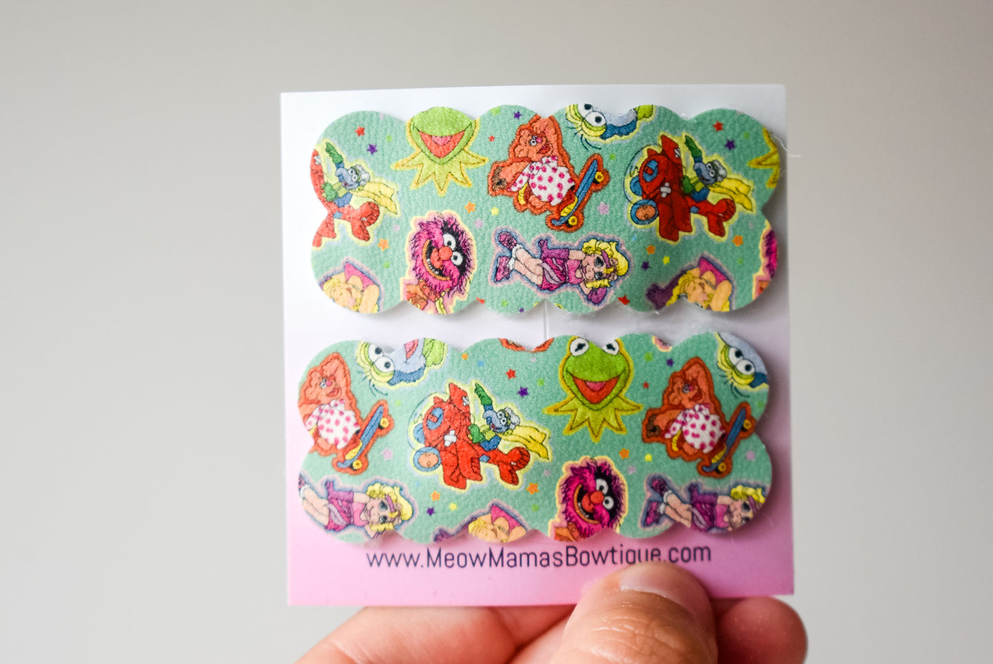 Muppets mash up squiggle snap clip set