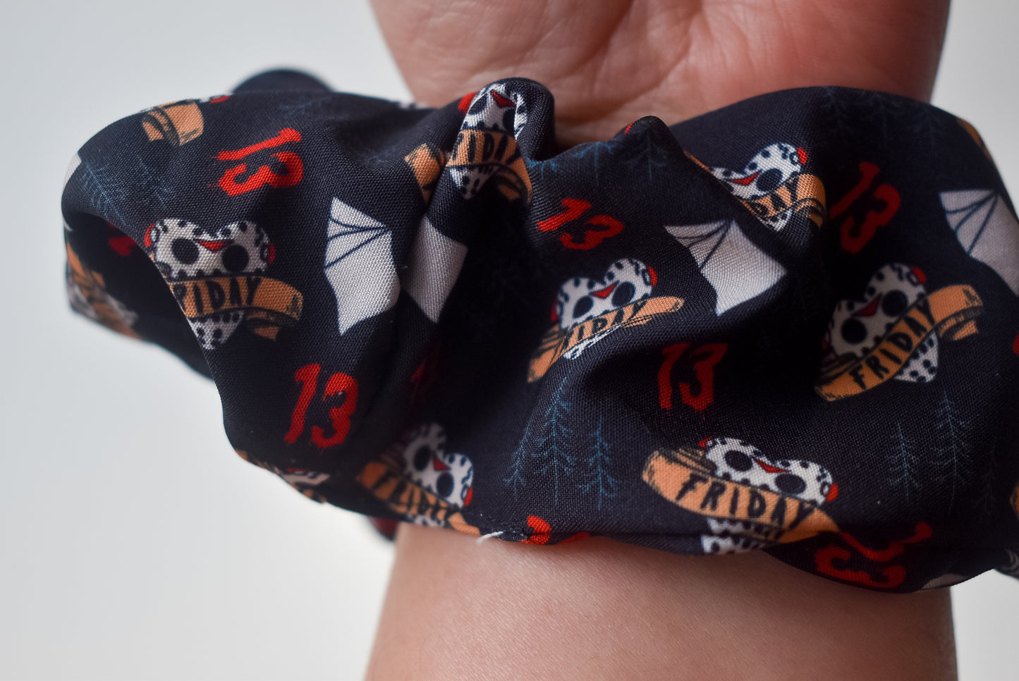 Friday the 13th scrunchie