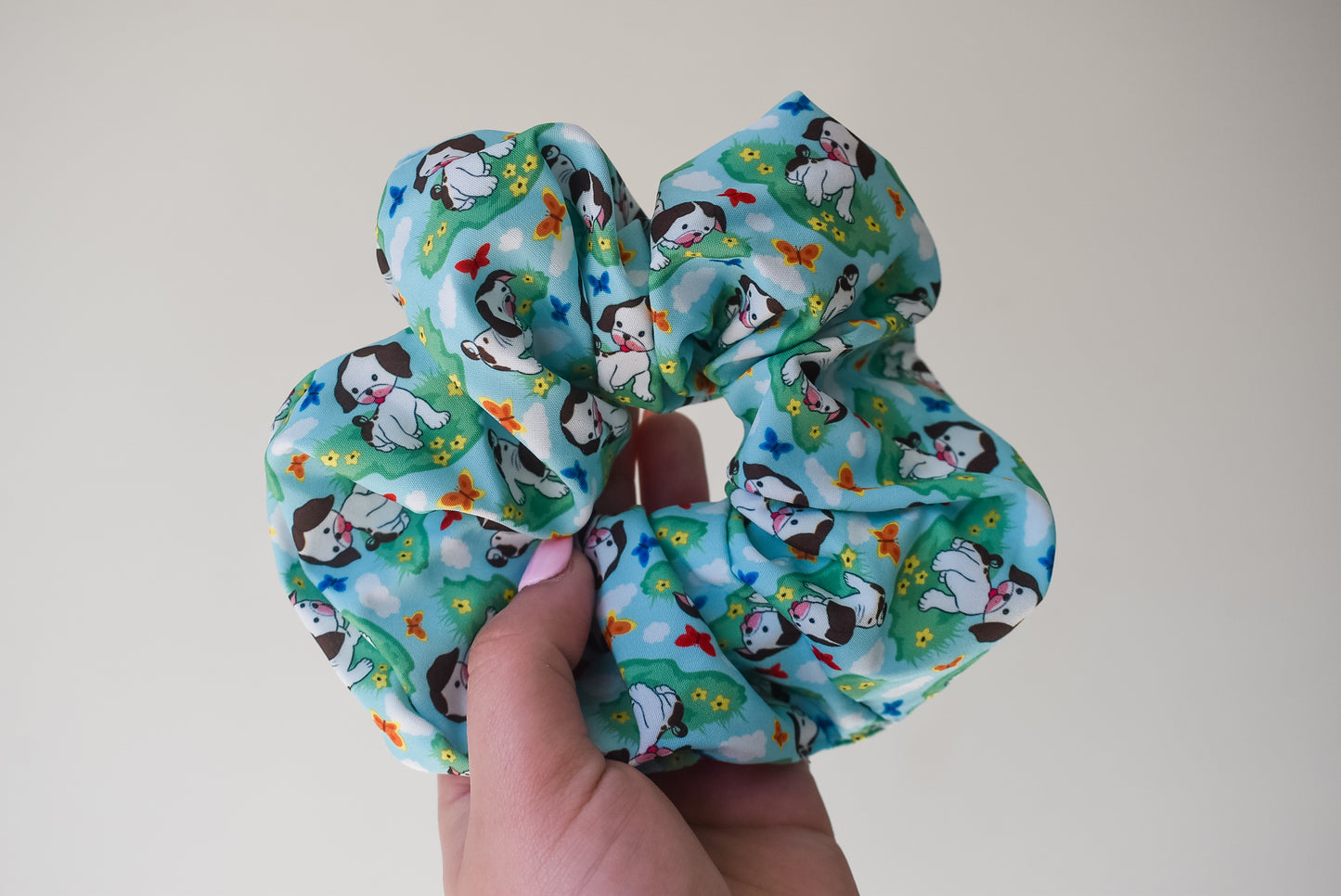 Poky little puppy scrunchie
