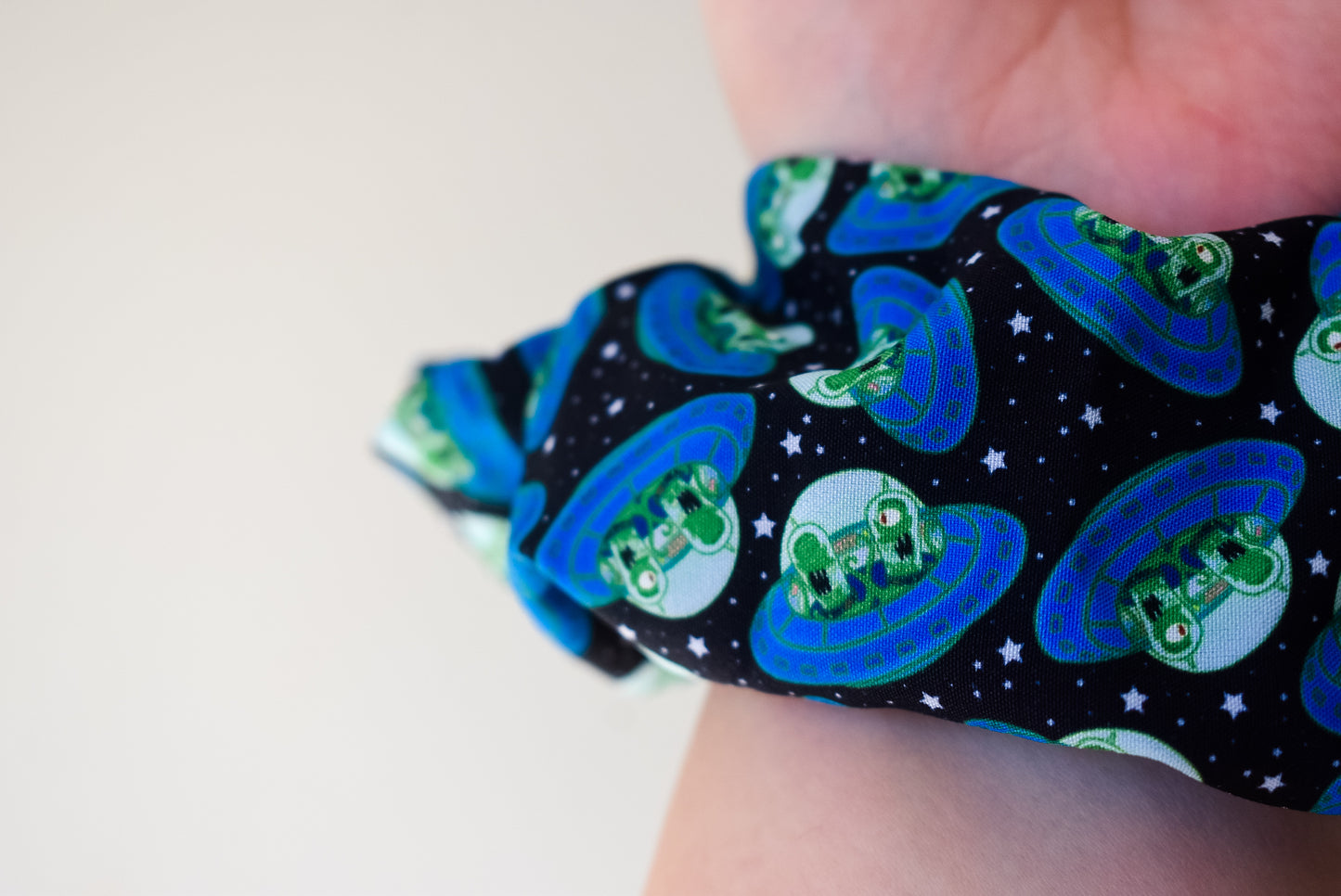 Kang and Kodos scrunchie