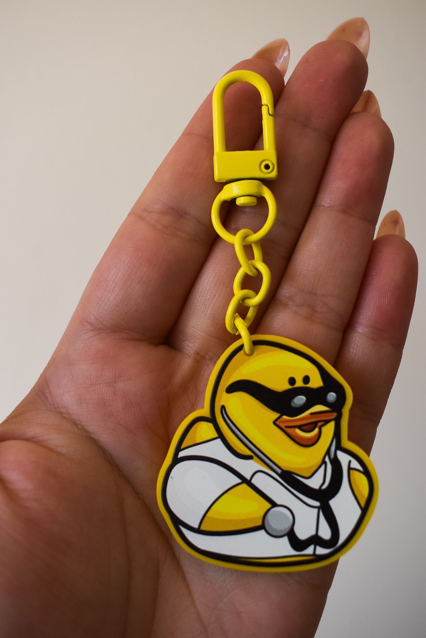 Trust me , im a ducktor keychain