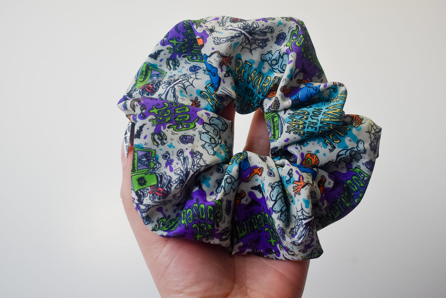 Goosebumps scrunchie