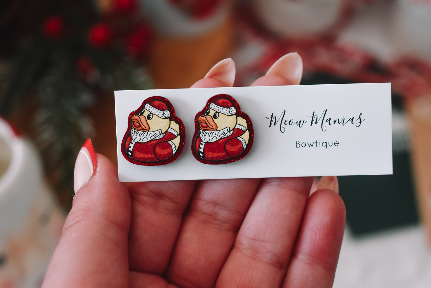 Duck studs SANTA