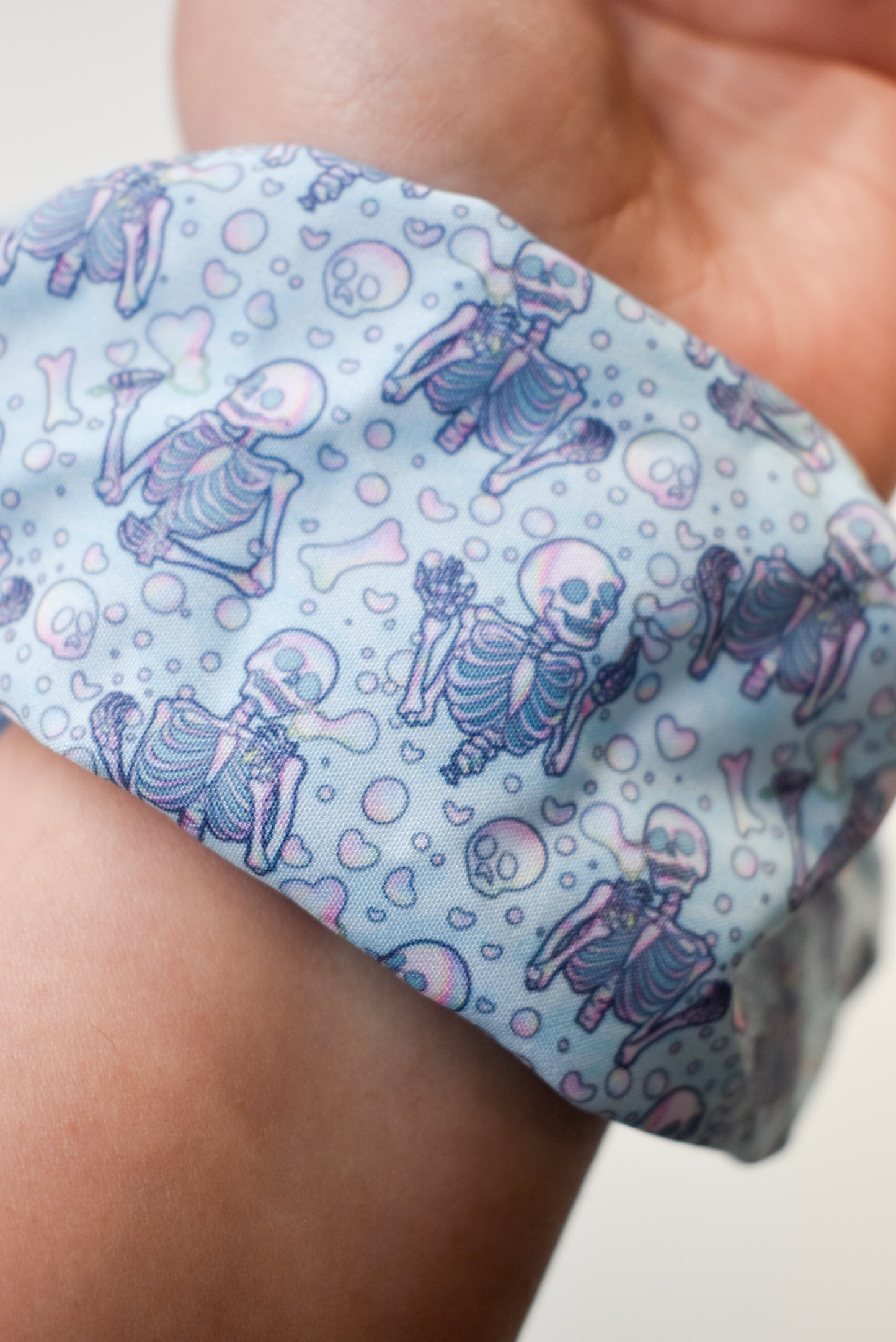 Bubble Skelly scrunchies