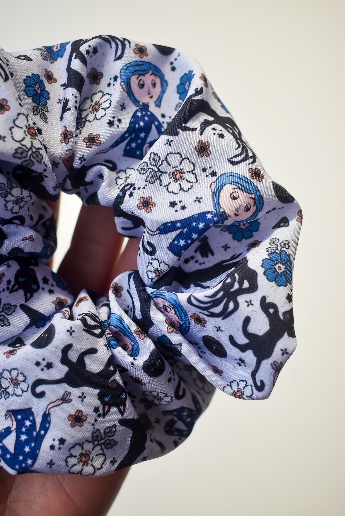 Coraline quote scrunchie