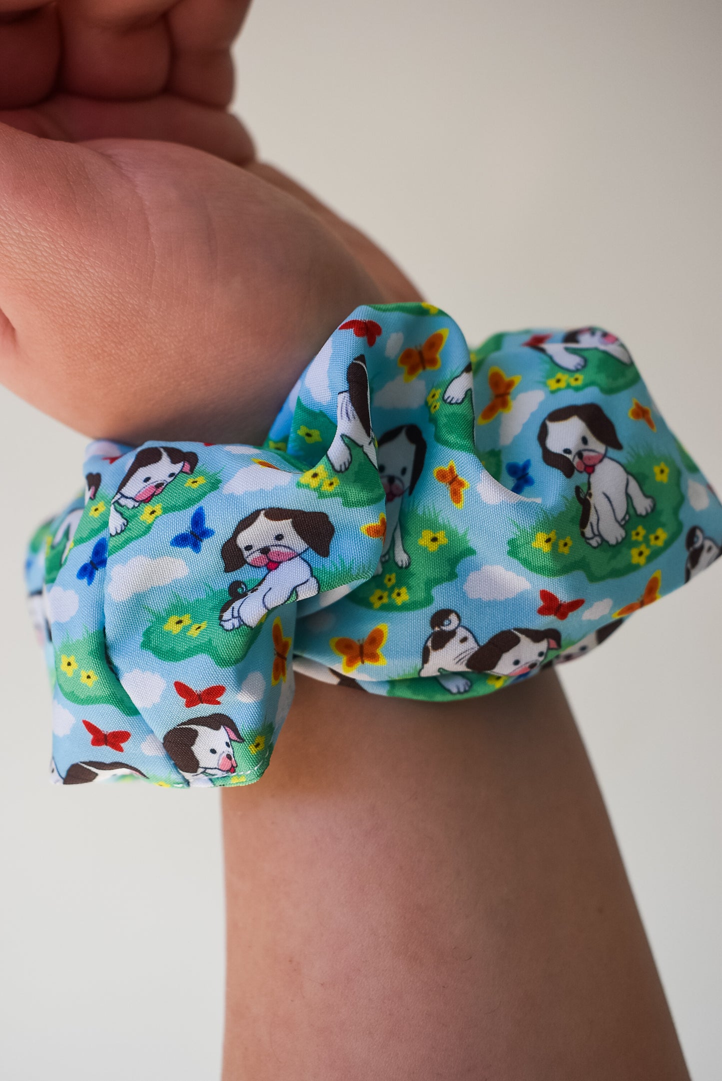 Poky little puppy scrunchie
