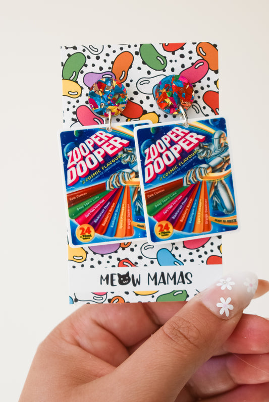 Zooper Dooper dangle earrings