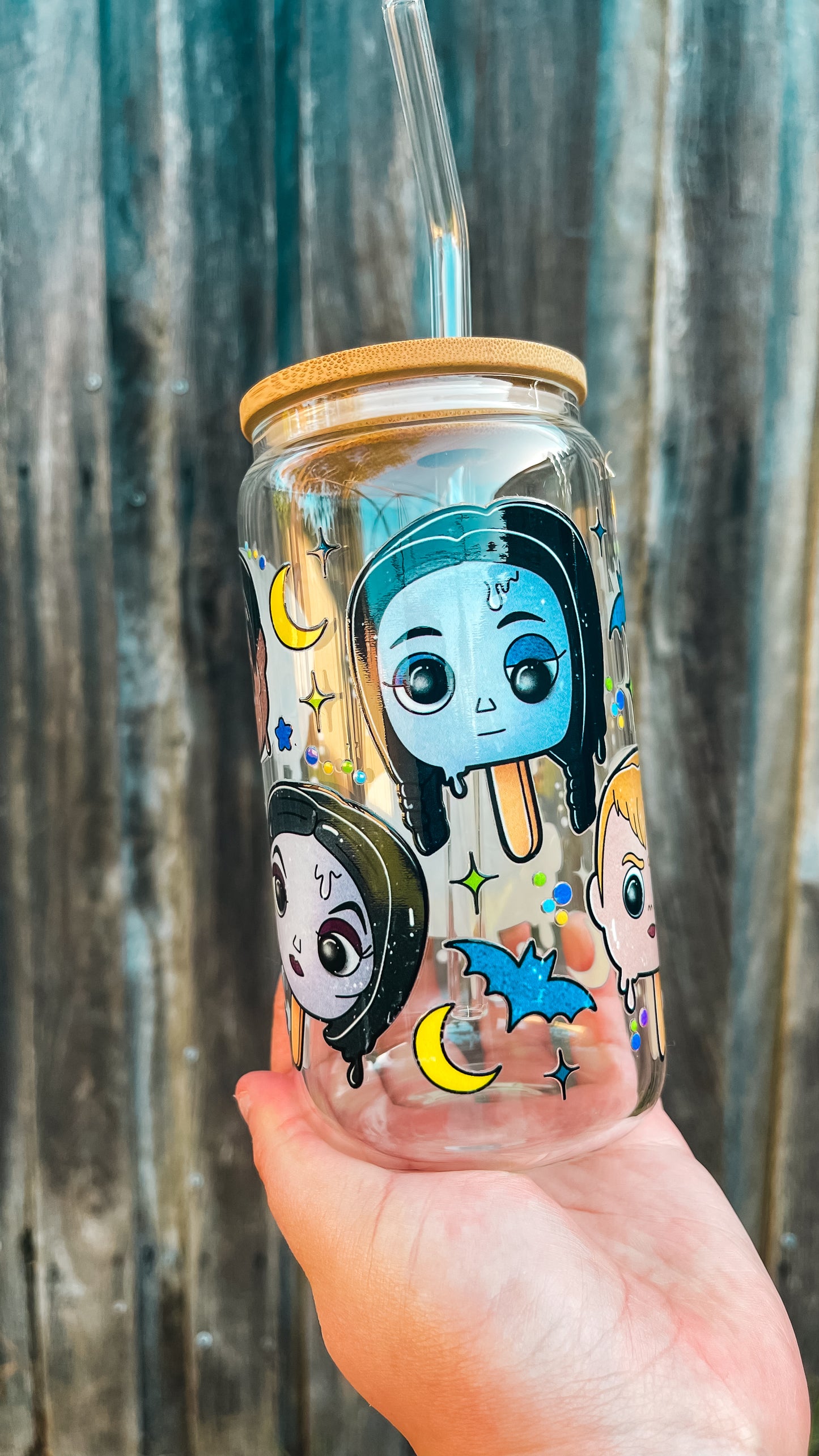 Popsicle Addams family cup
