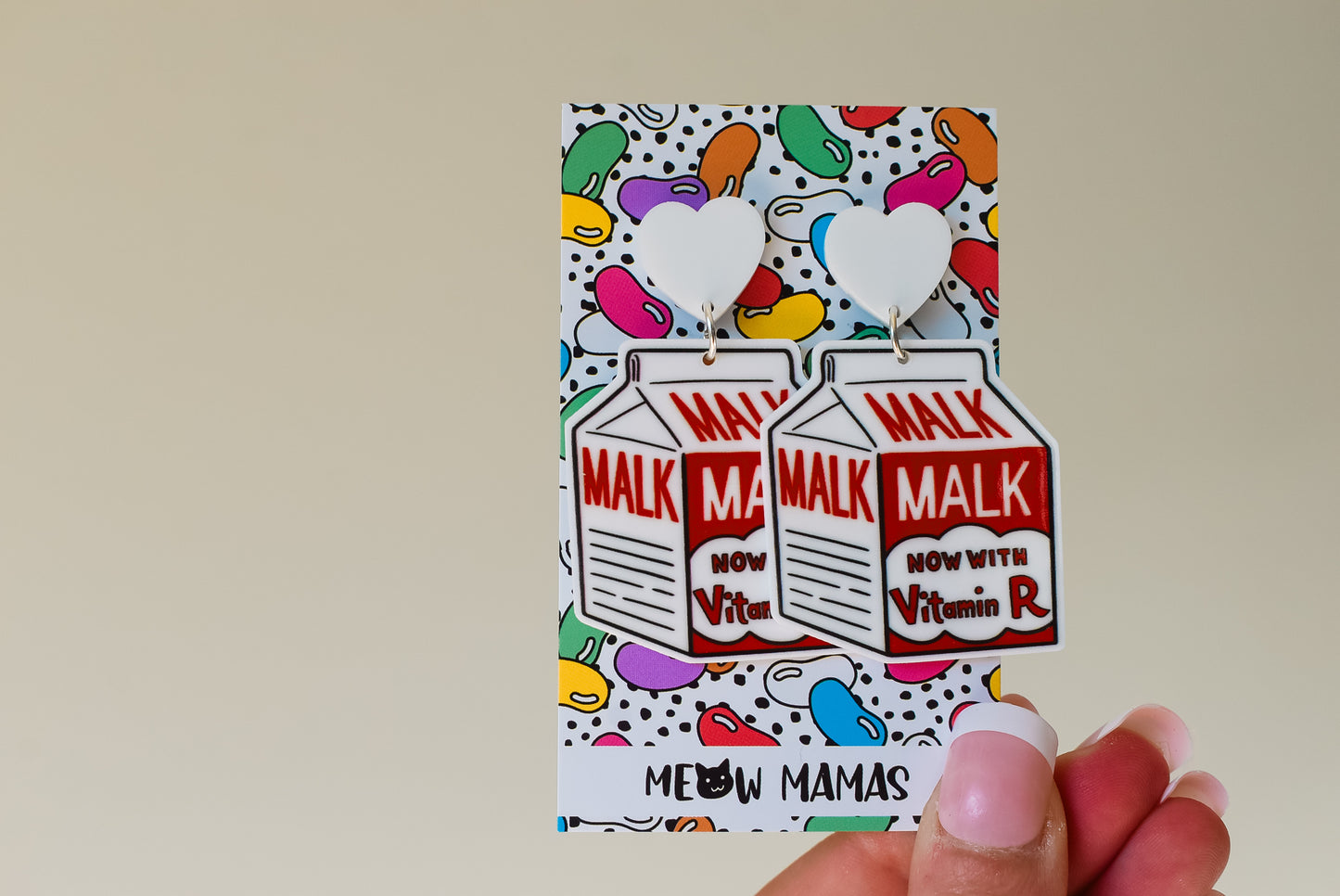 Malk dangle earrings