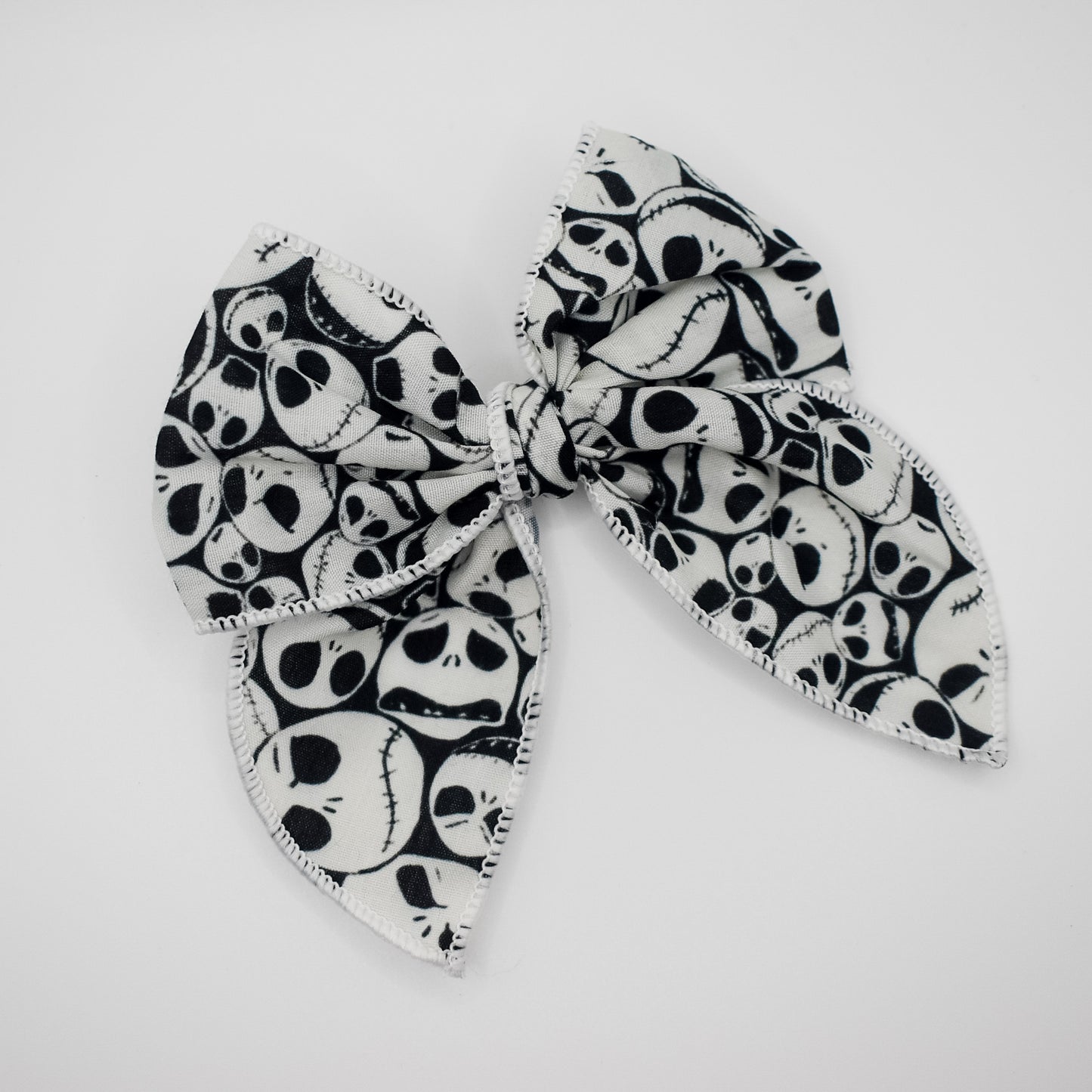 Jack faces mini whimsical sailor bow
