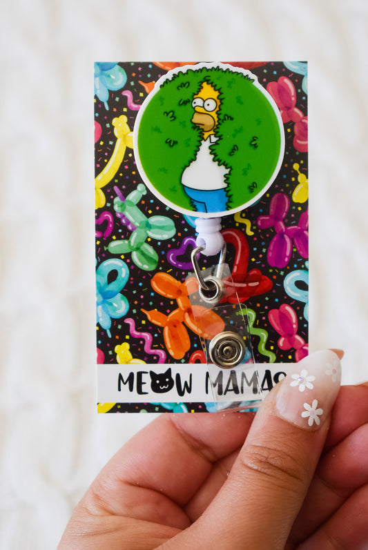 Hedge Homer Badge reel