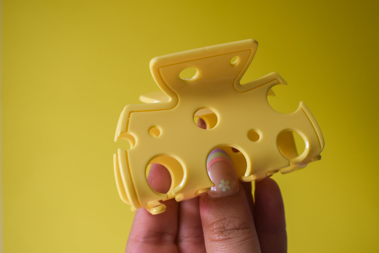 Cheese hair claw