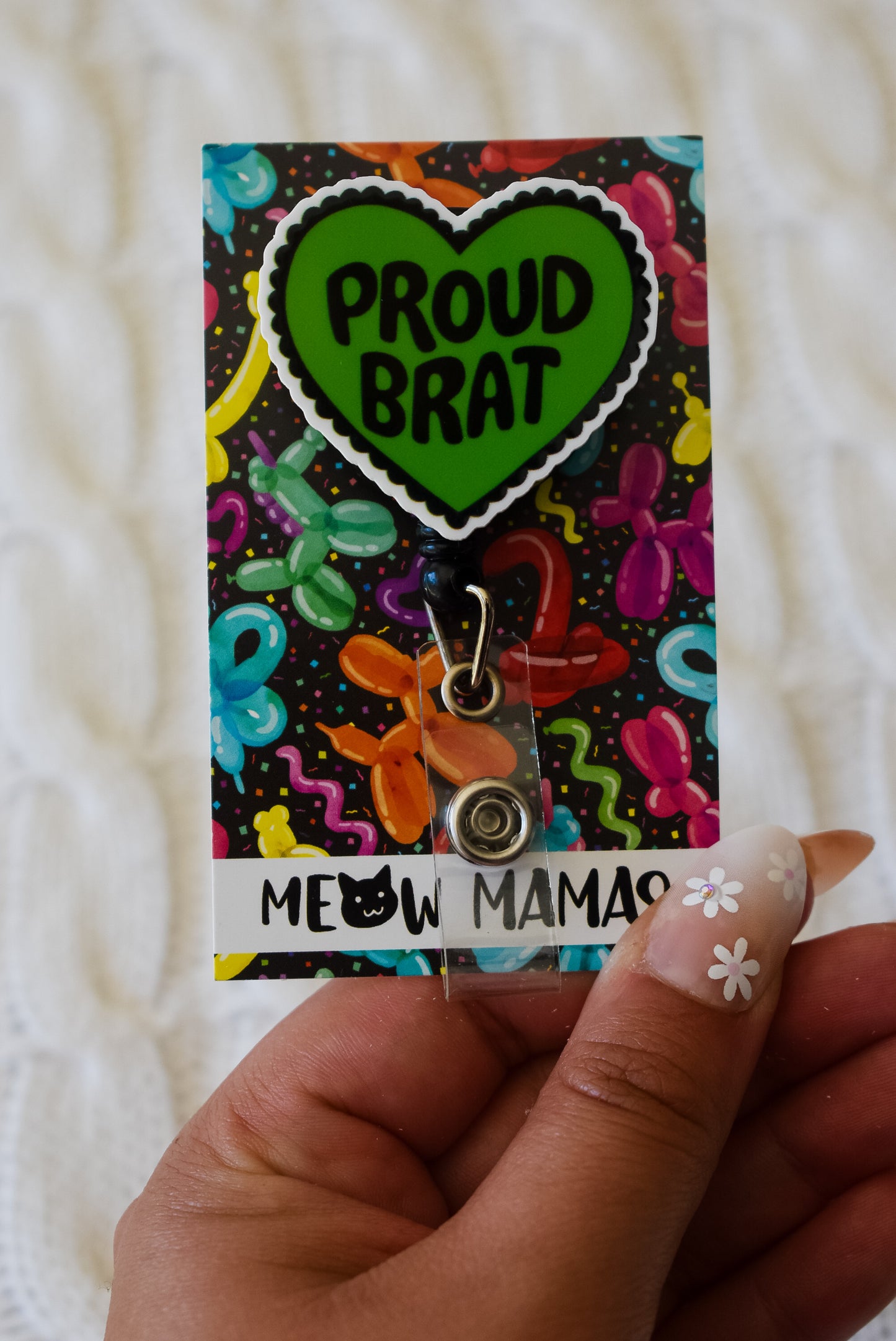 Proud Brat Badge reel