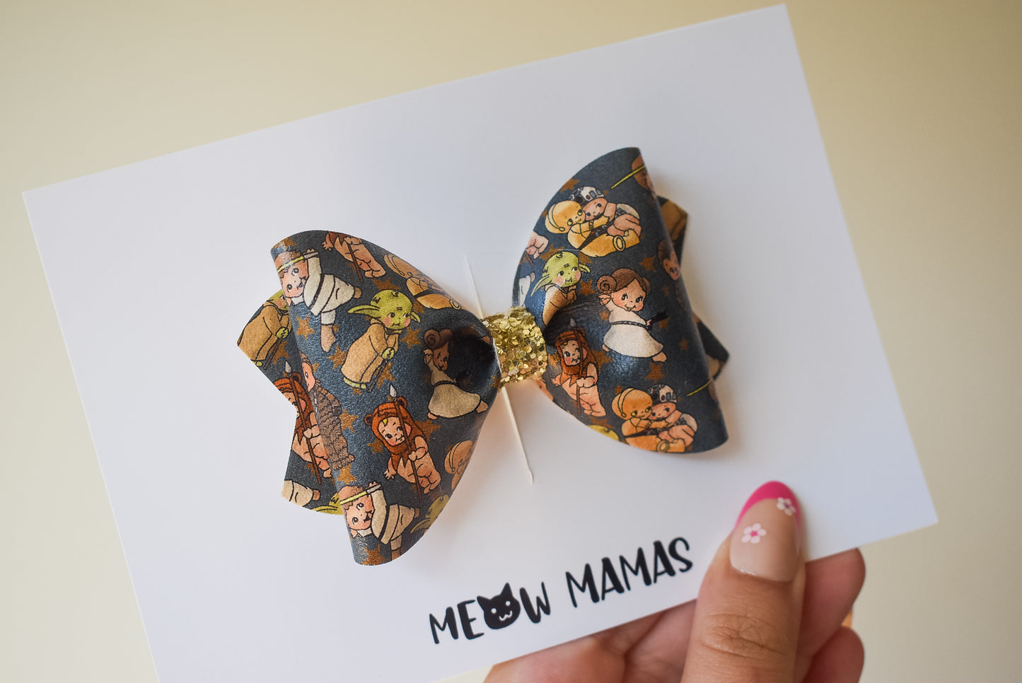 Kewpie Star Wars pinch bow