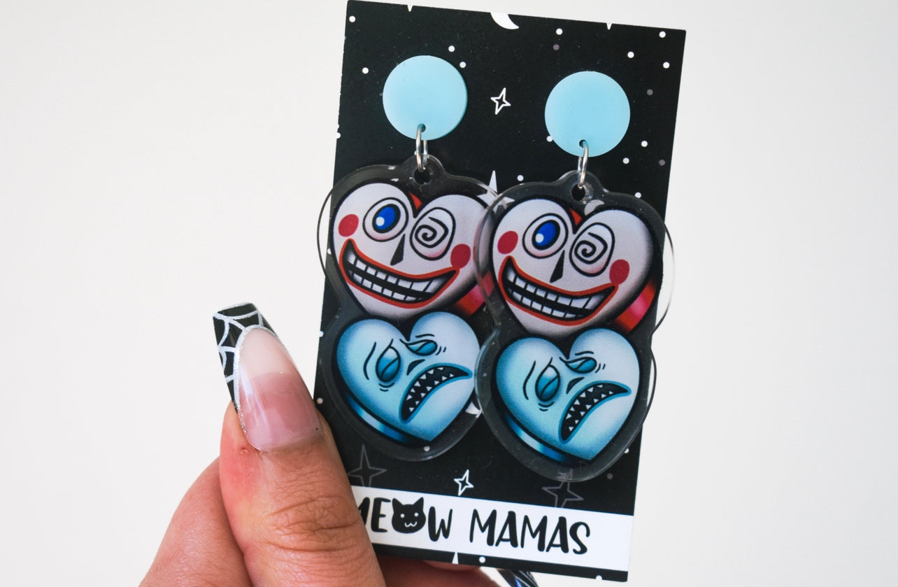 The mayor acrylic dangles