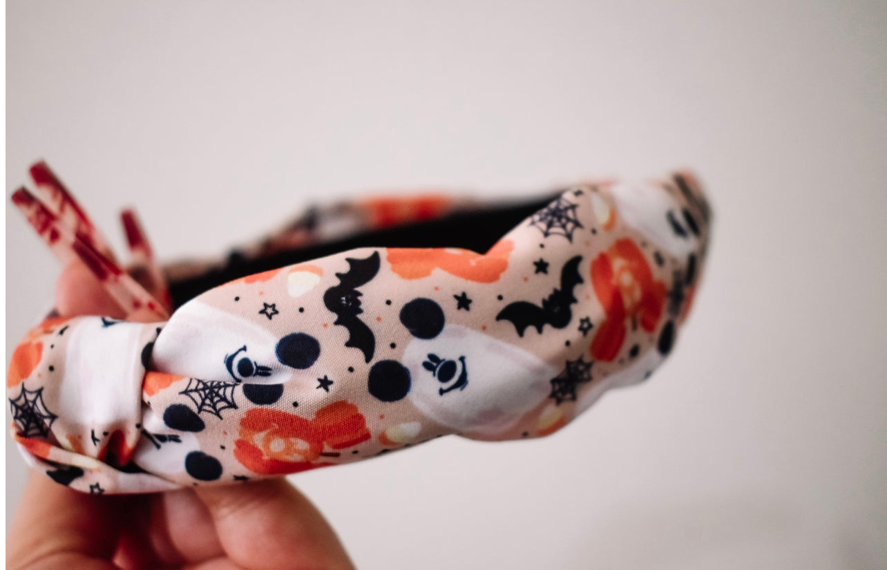 Boo to you Top Knot hard headband