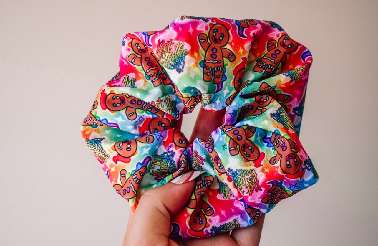 Not the gumdrop buttons scrunchie