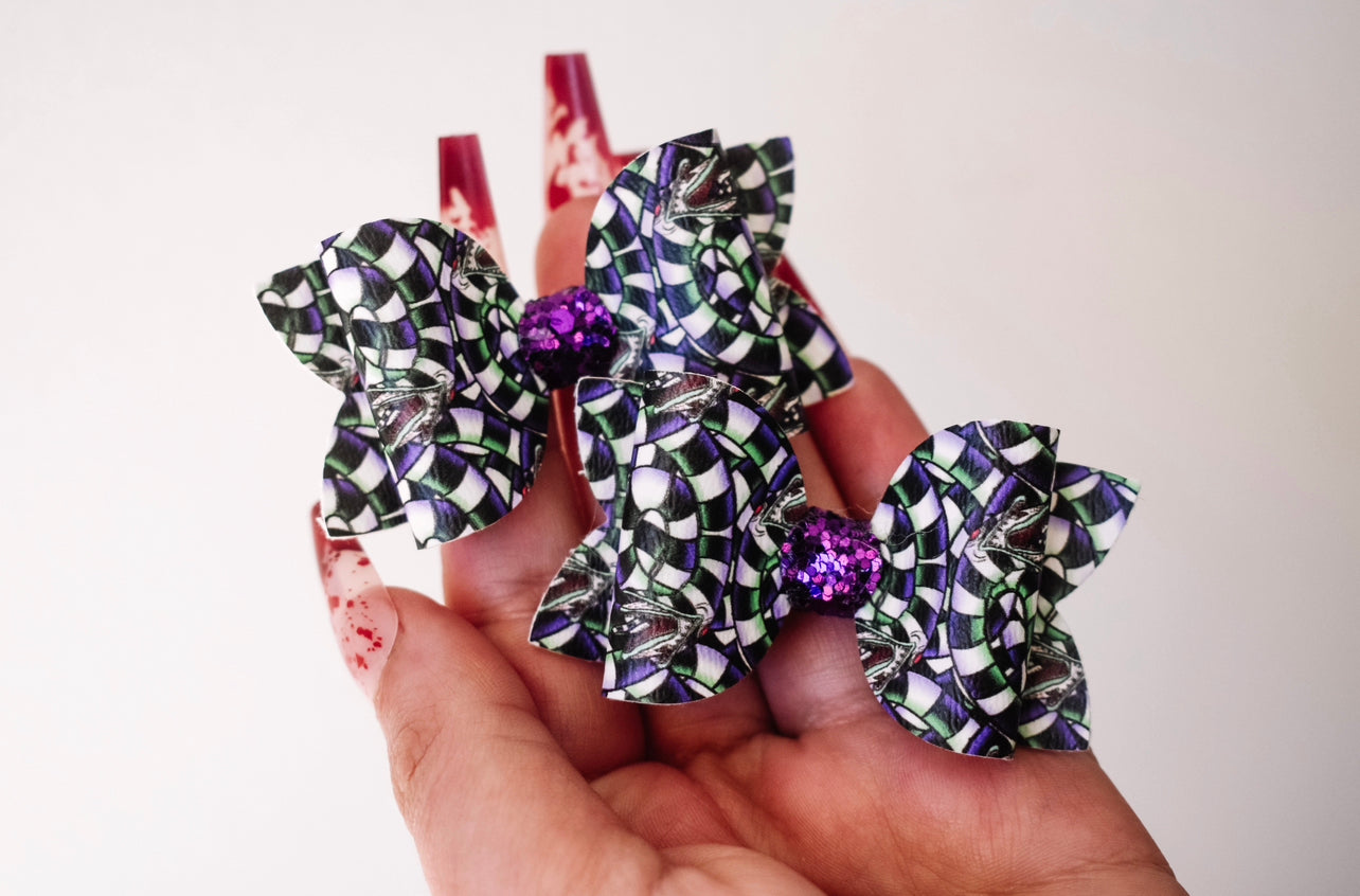 Beetlejuice pigtail set