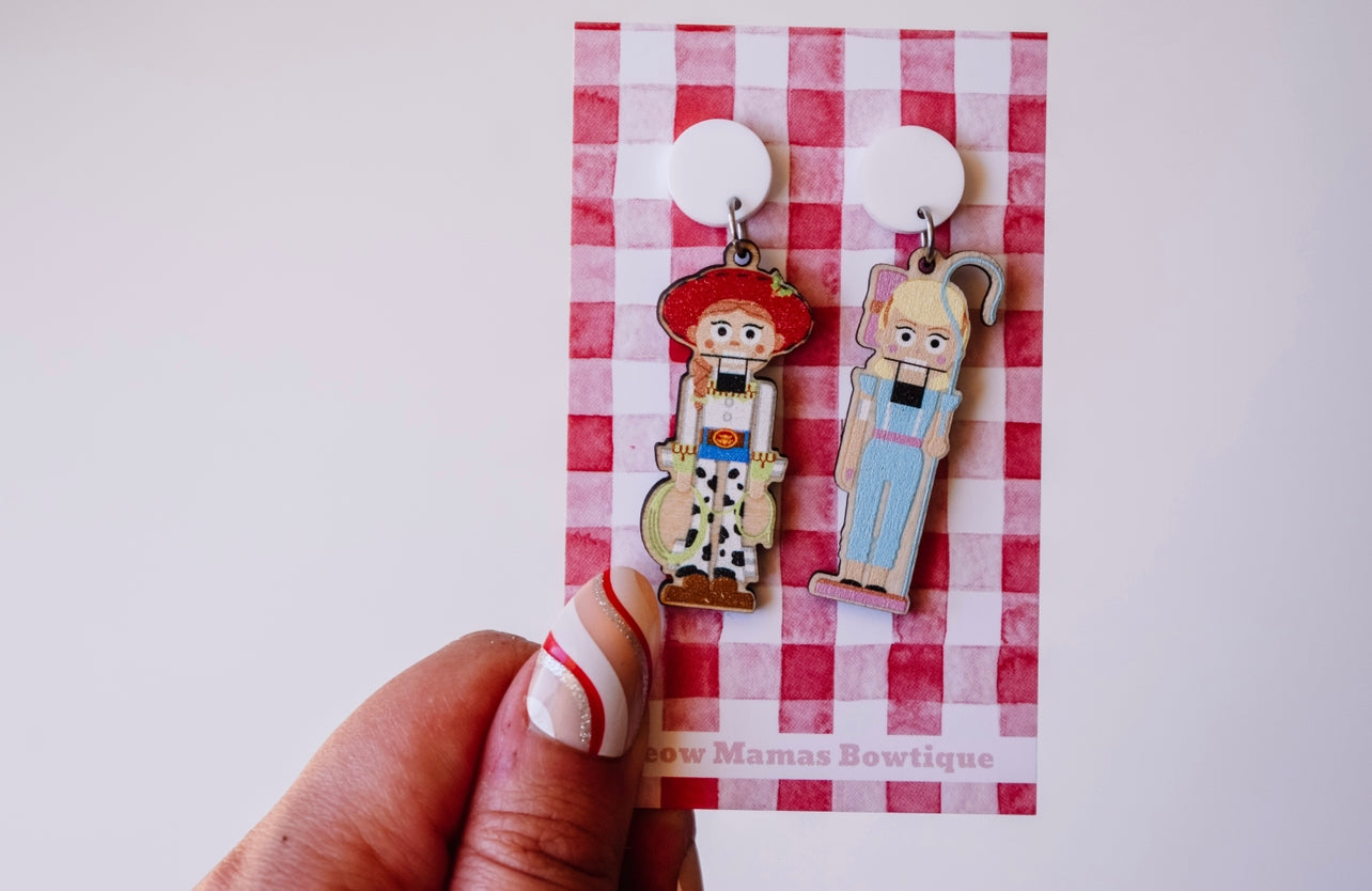 Youre a TOY nutcracker wooden dangles