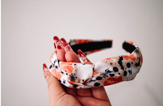 Boo to you Top Knot hard headband