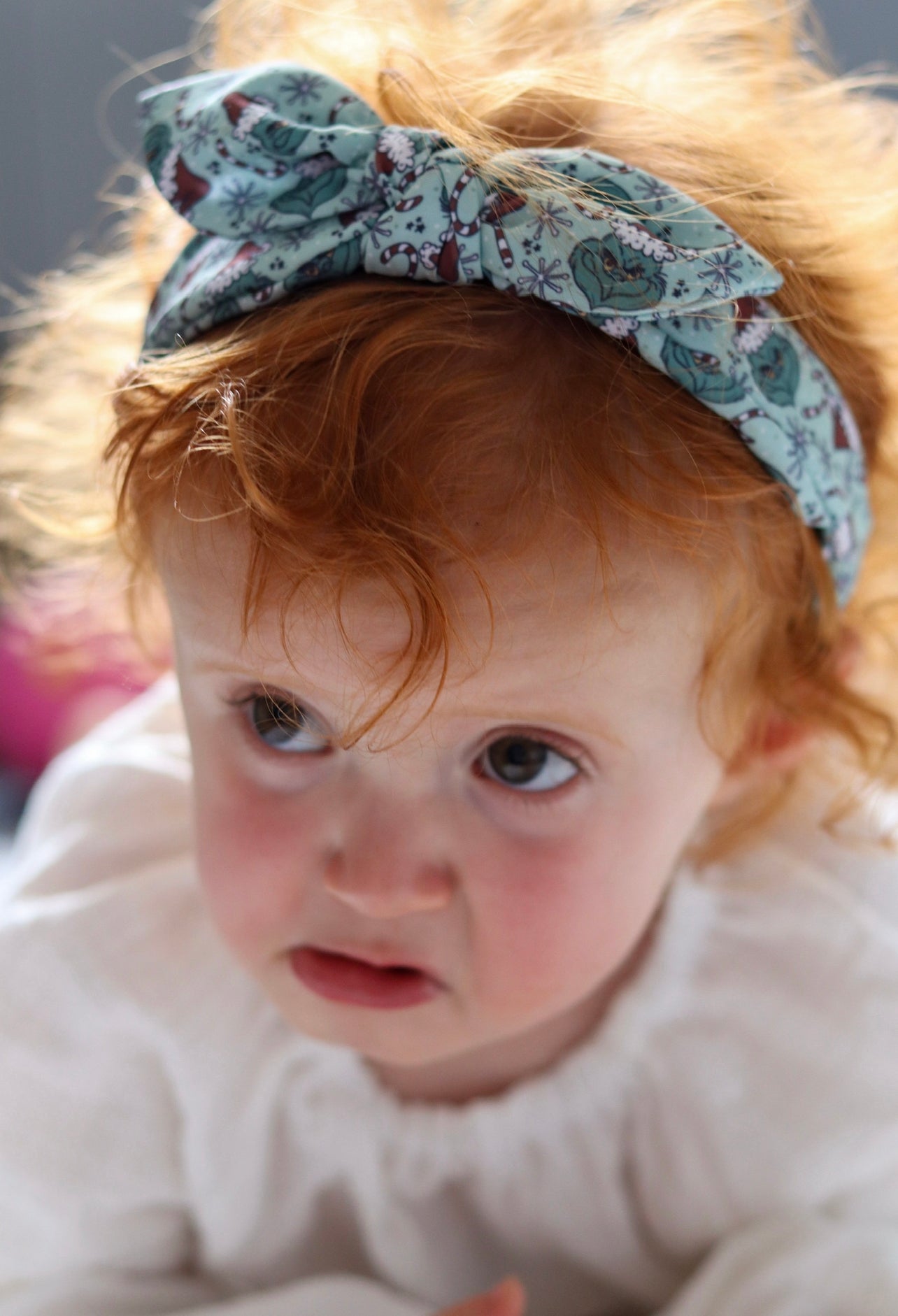 You’re a mean one Twist Knot hard headband