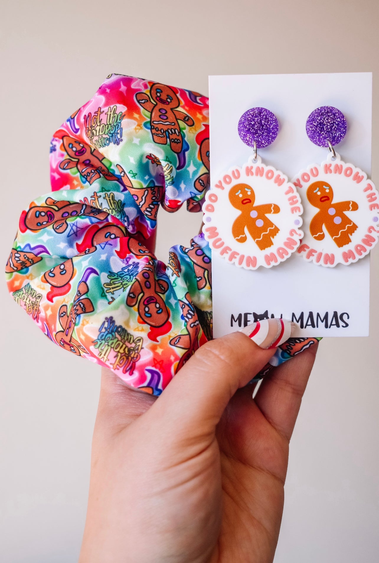 Not the gumdrop buttons dangle earrings
