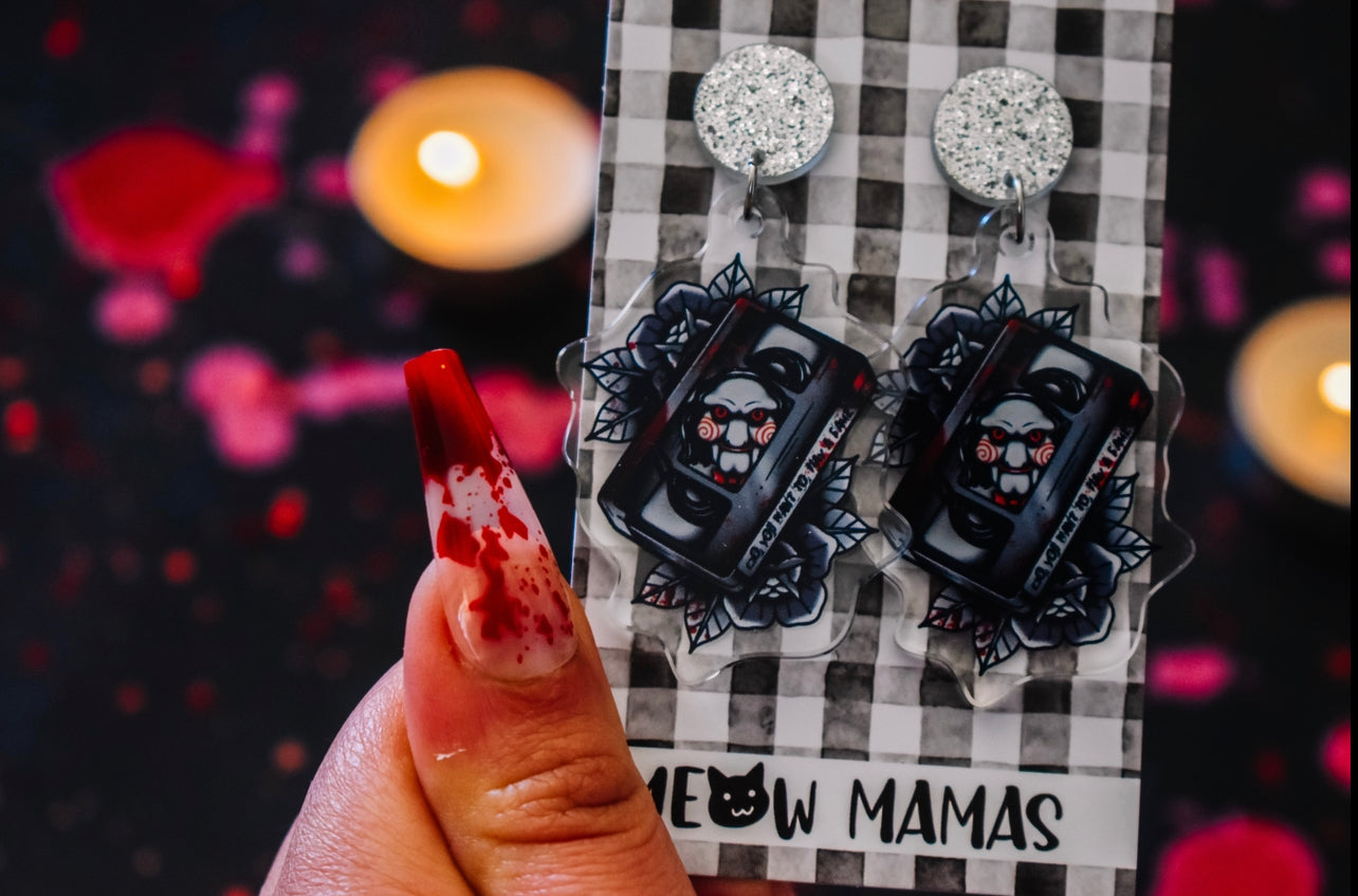 Do you want to play a game acrylic dangles